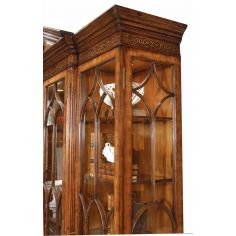 Breakfronts & China Cabinets George II style China Display Cabinet-75 2