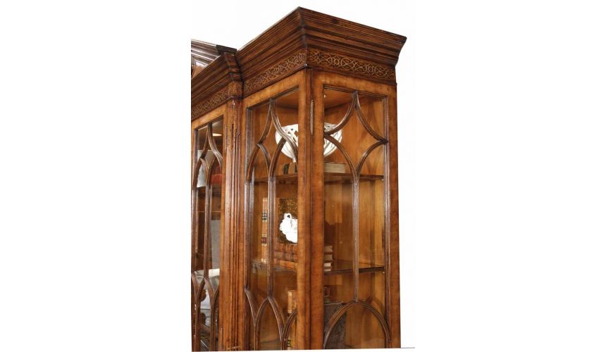 Breakfronts & China Cabinets George II style China Display Cabinet-75
