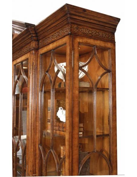 Breakfronts & China Cabinets George II style China Display Cabinet-75