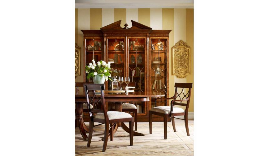 Breakfronts & China Cabinets George II style China Display Cabinet-75