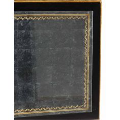 Rectangular and Square Coffee Tables Decorative Hand Painted Black Coffee Table-100 2
