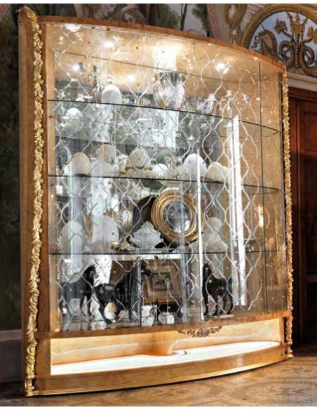 Glass Paneled Display Cabinet from our exclusive empire collection