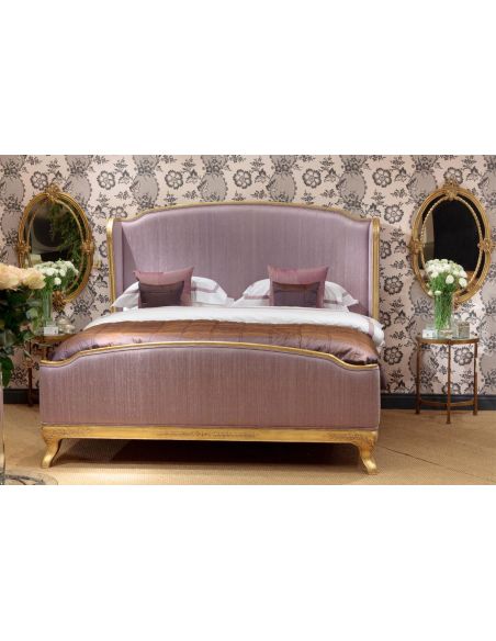 Elegant Adam style Oval Gilded Mirror-07