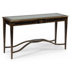 Console & Sofa Tables Gilt Rectangular Console Table-09