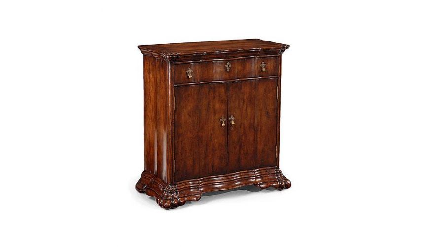 Square & Rectangular Side Tables Luxury Furniture Walnut Night Stand