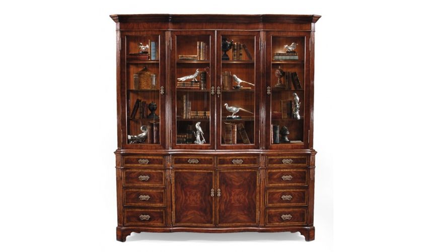 Breakfronts & China Cabinets Display Cabinets & Armoires Mahogany China Cabinet