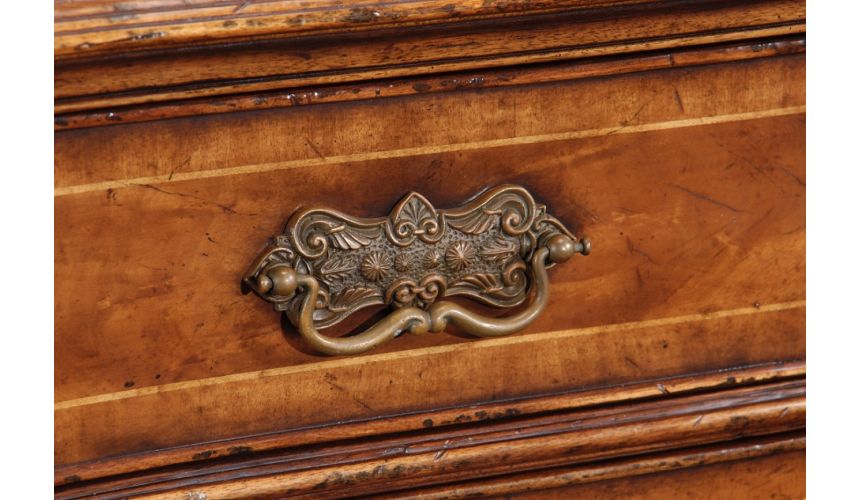 Breakfronts & China Cabinets Chest Of Drawers Crotch Walnut Sideboard