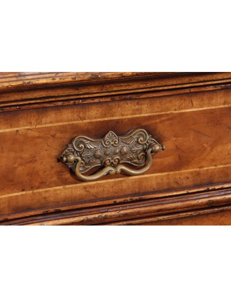 Breakfronts & China Cabinets Chest Of Drawers Crotch Walnut Sideboard
