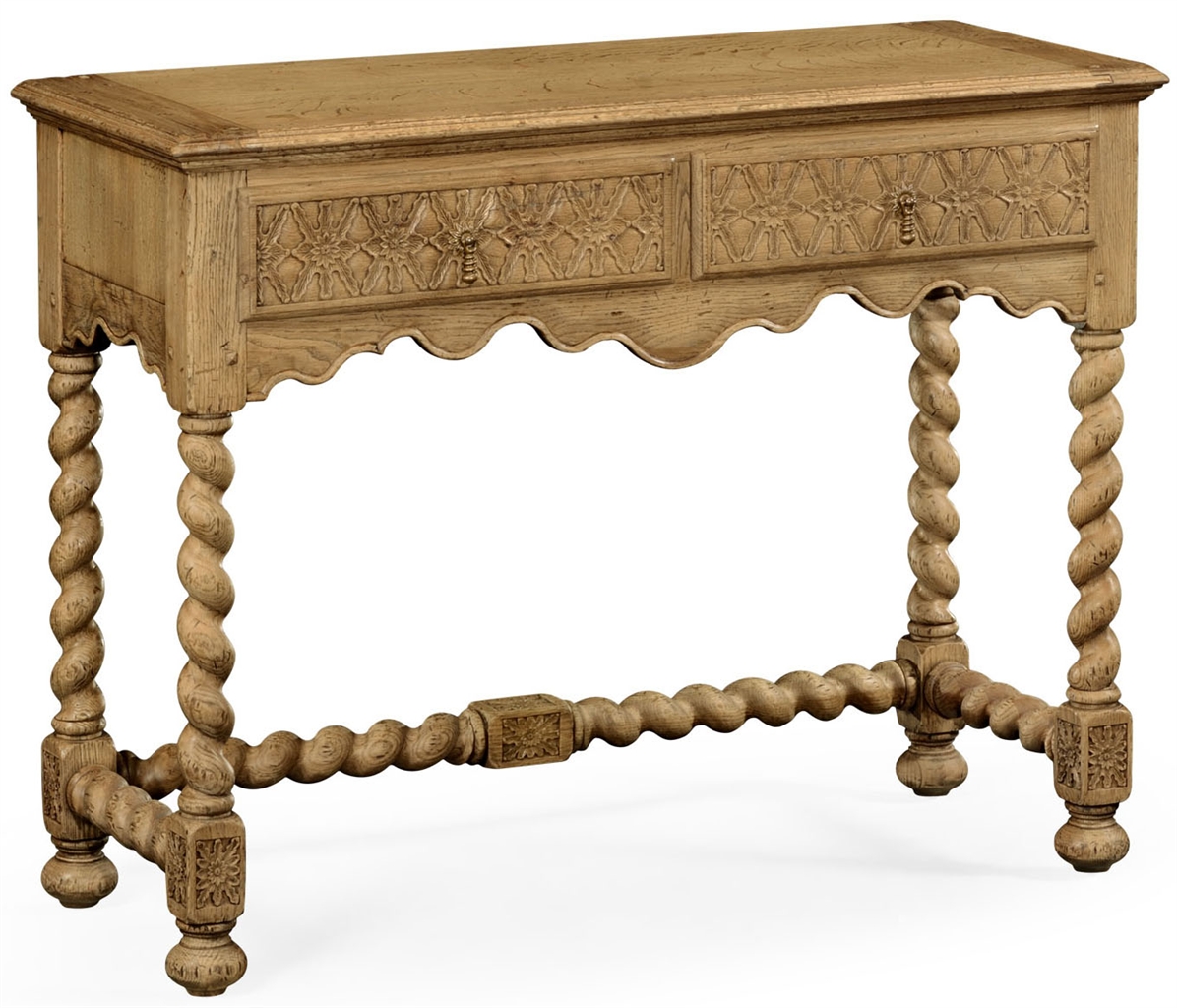 Square & Rectangular Side Tables Small Light oak console table