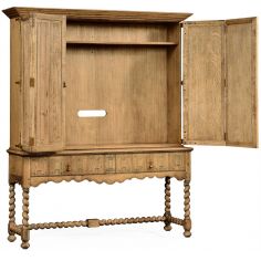 Entertainment Centers, TV Consoles, Pop Ups Natural oak TV cabinet 2