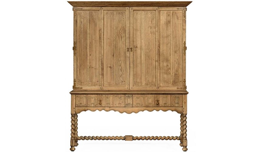 Entertainment Centers, TV Consoles, Pop Ups Natural oak TV cabinet