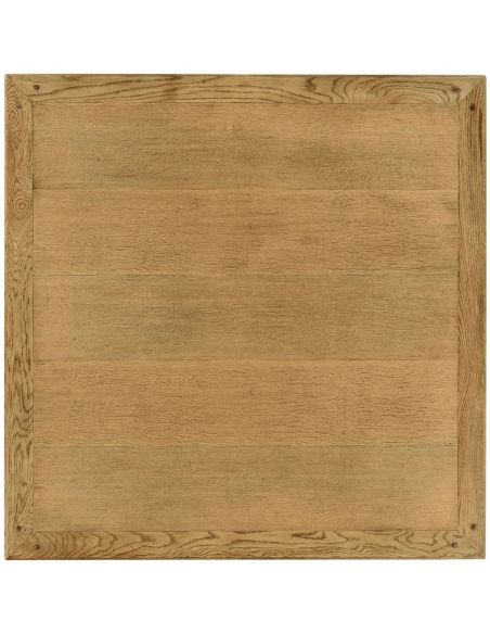 Coffee Tables Light oak square distressed coffee table