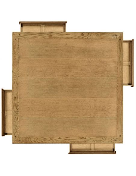 Coffee Tables Light oak square distressed coffee table