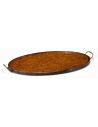 Square & Rectangular Side Tables Large Oval Serving Tray-12