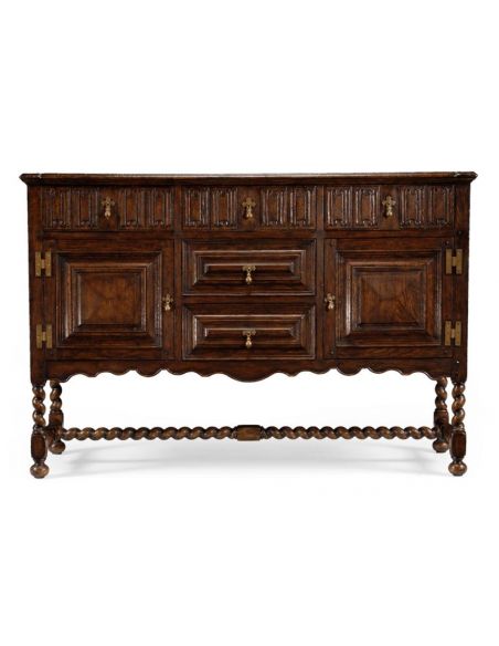 Breakfronts & China Cabinets Dining Table furniture High Oak Sideboard