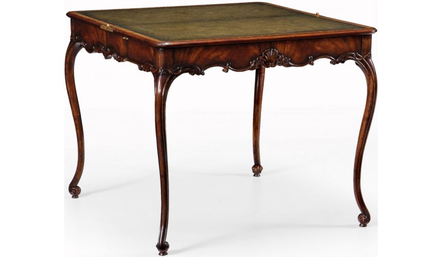 George I style Mahogany Card Table-16