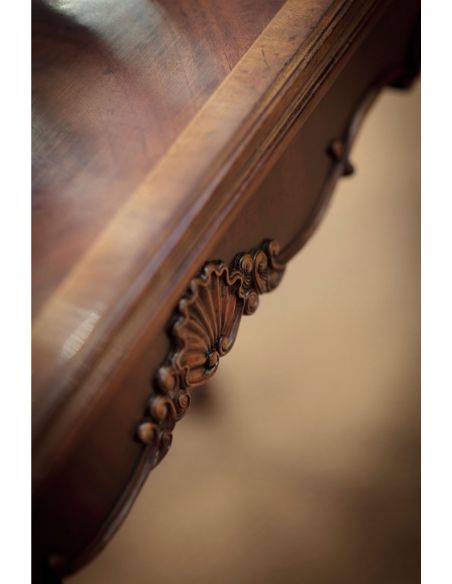 George I style Mahogany Card Table-16