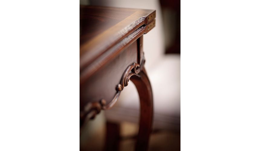 George I style Mahogany Card Table-16