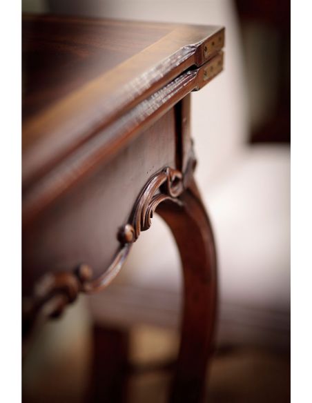 George I style Mahogany Card Table-16