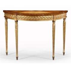 Console Sofa Tables & Chest Gilded Console Table