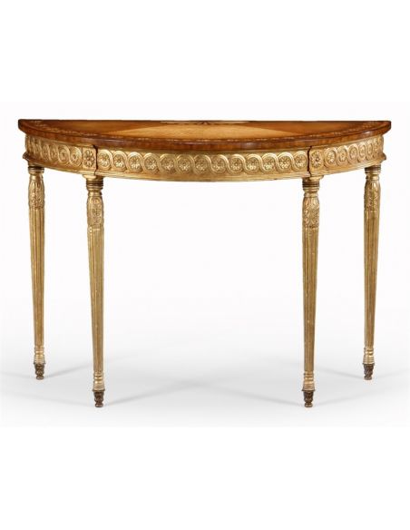 Console Sofa Tables & Chest Gilded Console Table