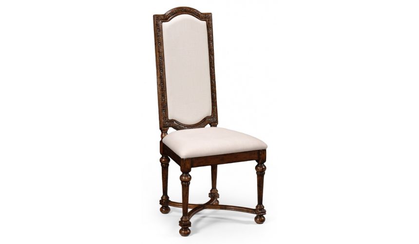 Dining Chairs Dining Table furniture High Tall Oak Side Chair