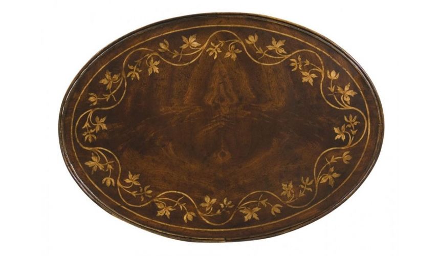 Square & Rectangular Side Tables High Quality Furniture Oval Lamp Table