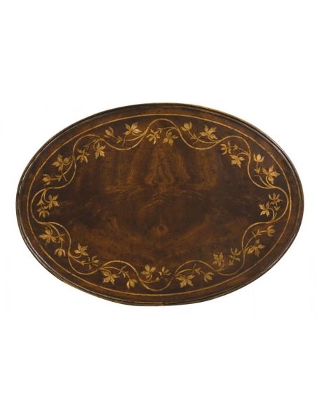 Square & Rectangular Side Tables High Quality Furniture Oval Lamp Table