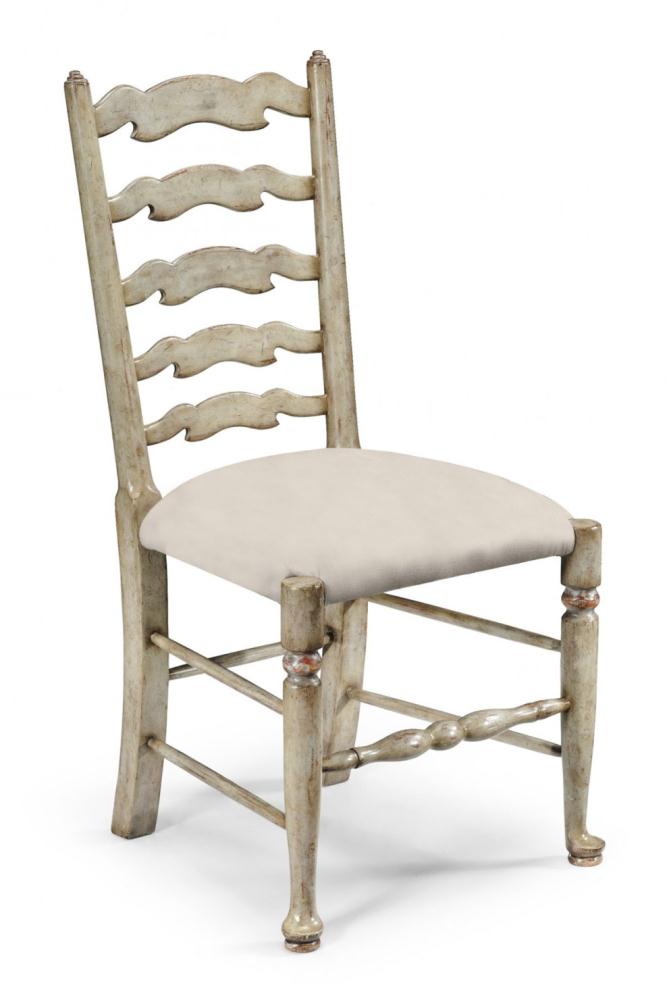 Dining Chairs Dining Table furniture High Painted Ladder Back Side Chair