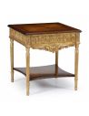 Square & Rectangular Side Tables 593288 gilded gold side lamp table
