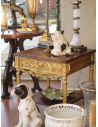 Square & Rectangular Side Tables 593288 gilded gold side lamp table