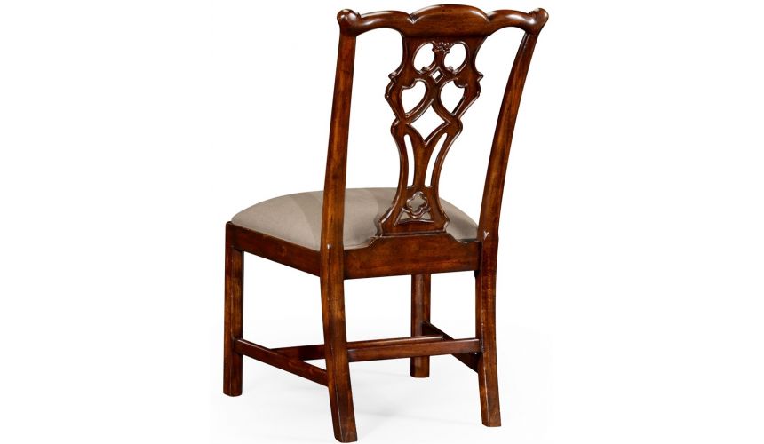 Dining Chairs High End Dinning Side Chair in Mahogany