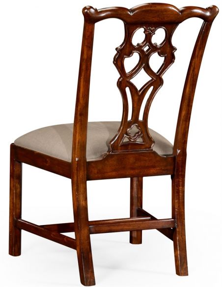 Dining Chairs High End Dinning Side Chair in Mahogany