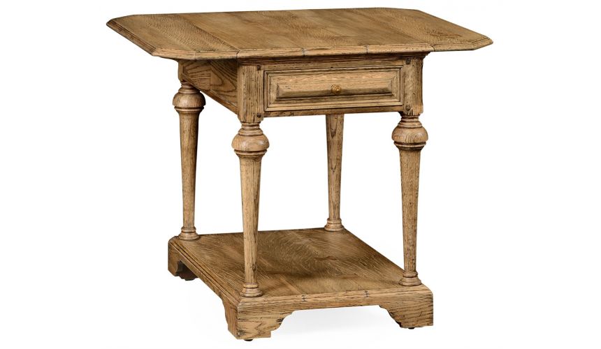 Square & Rectangular Side Tables Elizabethan pembroke oak table.