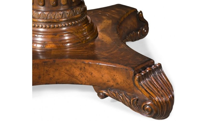 Game Card Tables & Game Chairs Luxury high end leather top card table for six with drawer