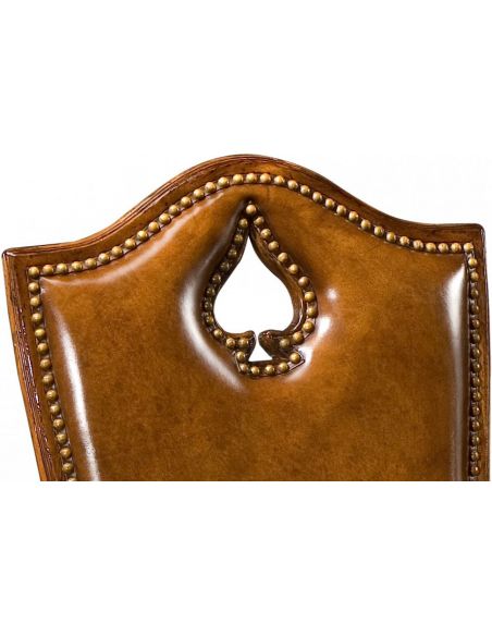 Square & Rectangular Side Tables Walnut High Backed Side Chair-81