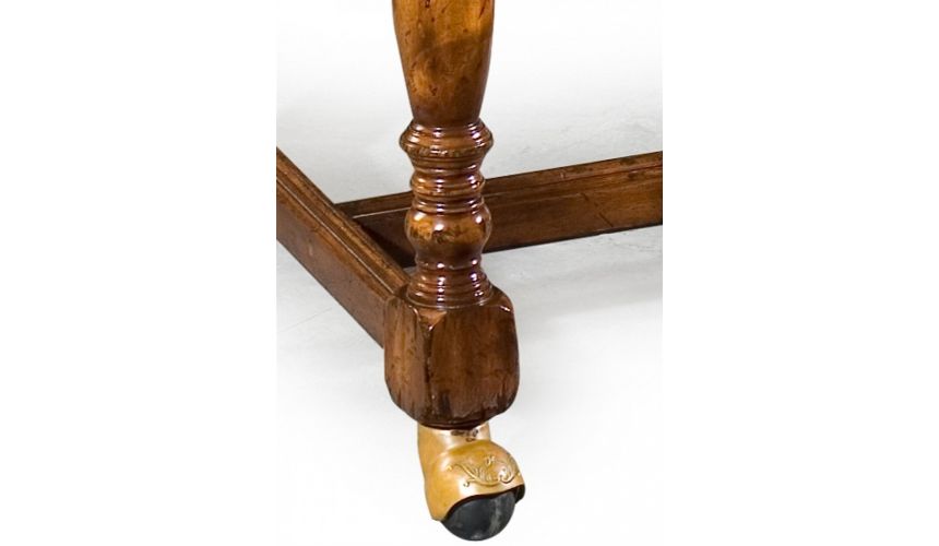 Square & Rectangular Side Tables Walnut High Backed Side Chair-81