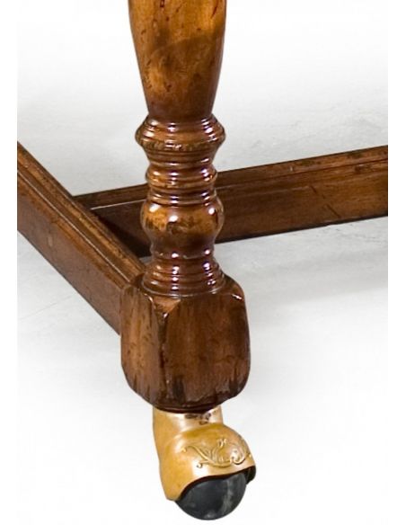 Square & Rectangular Side Tables Walnut High Backed Side Chair-81