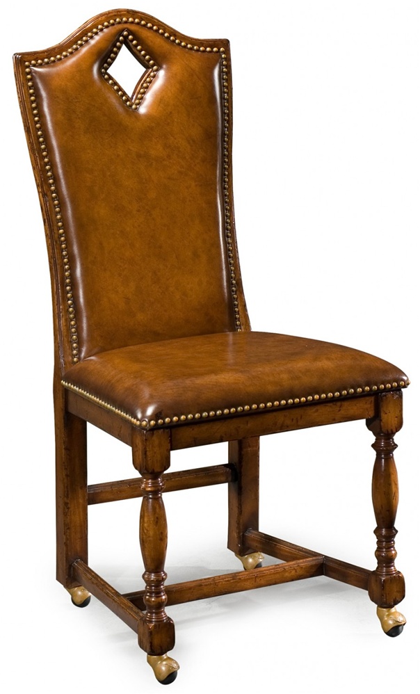Luxury Leather & Upholstered Furniture Quality Sofa Leather and Upholstered Furniture Diamond Side Chair