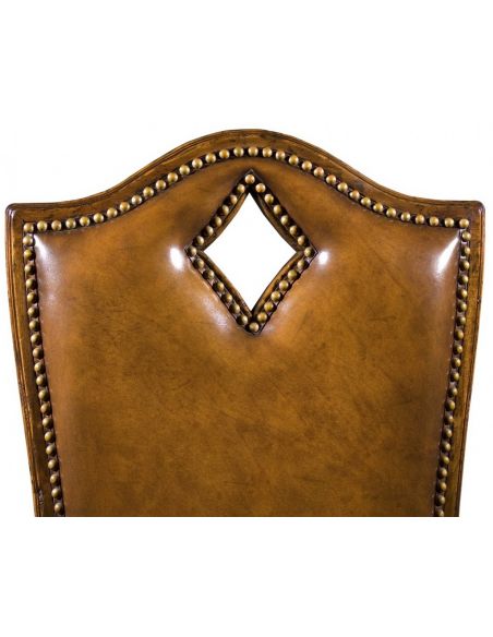 Luxury Leather & Upholstered Furniture Quality Sofa Leather and Upholstered Furniture Diamond Side Chair