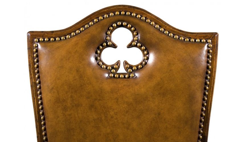 Luxury Leather & Upholstered Furniture Quality Sofa Leather and Upholstered Furniture Club Side Chair