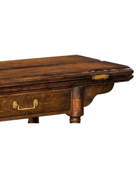 High End Furniture Hunt Table In Oak
