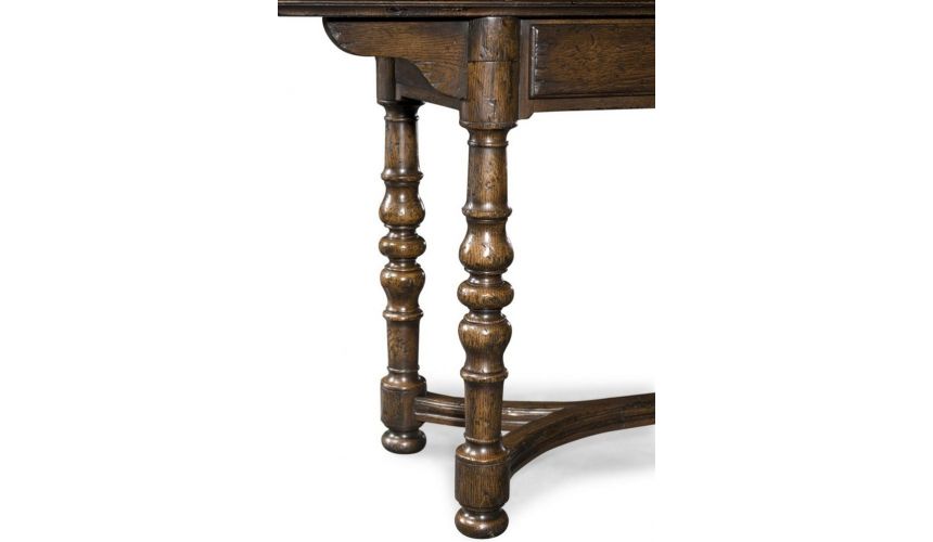 High End Furniture Hunt Table In Oak