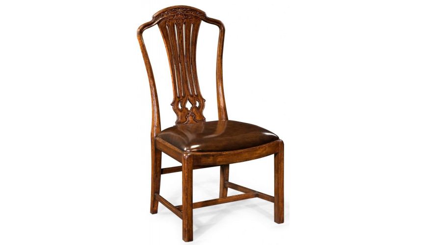 Dining Chairs High End Dinning Room Furniture Carved Side Chair