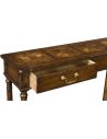 Heavily Distressed Console Table-14