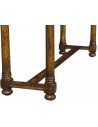 Heavily Distressed Console Table-14