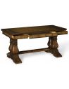 Walnut Writing and Center Tables-18