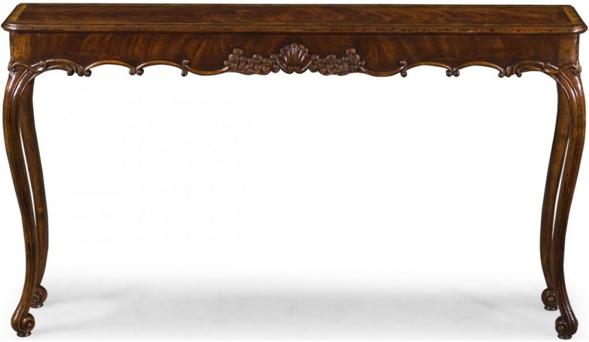 Elegant Classically Style Mahogany Console Table-31