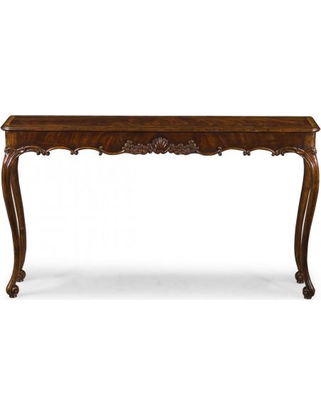 Elegant Classically Style Mahogany Console Table-31