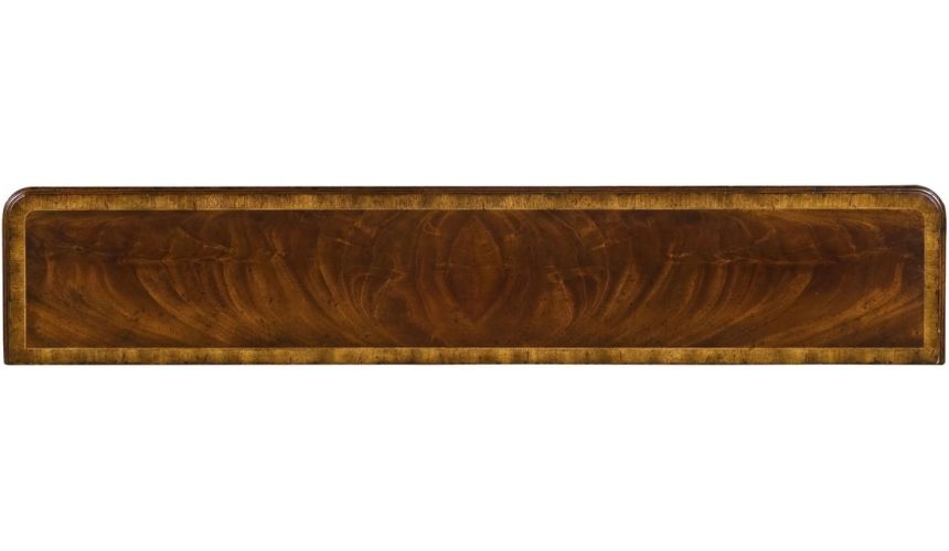 Elegant Classically Style Mahogany Console Table-31